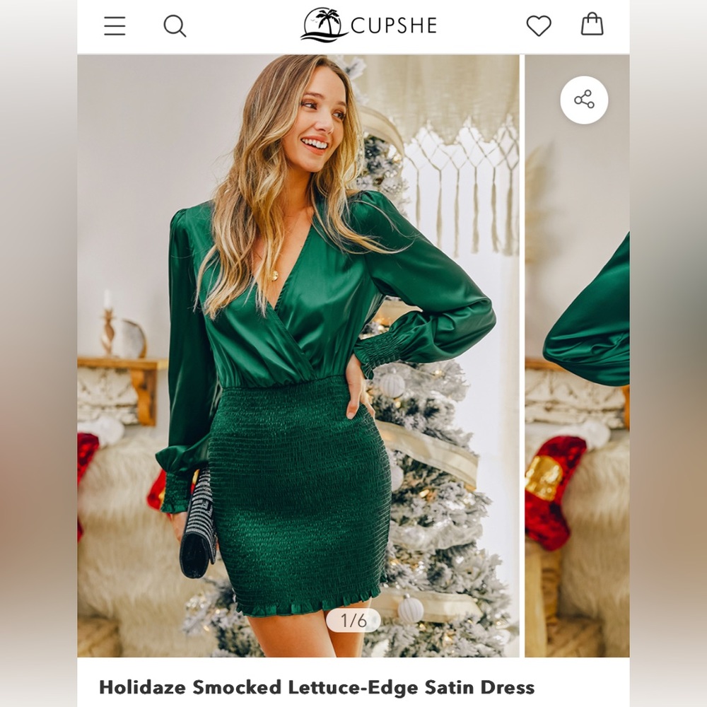 Cupshe dress - never worn with tags